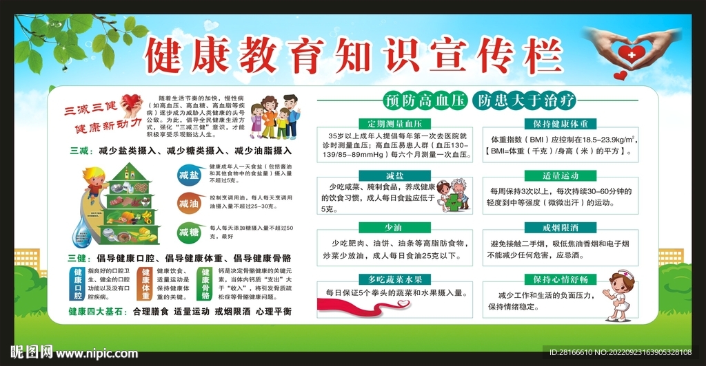 健康教育知识宣传栏