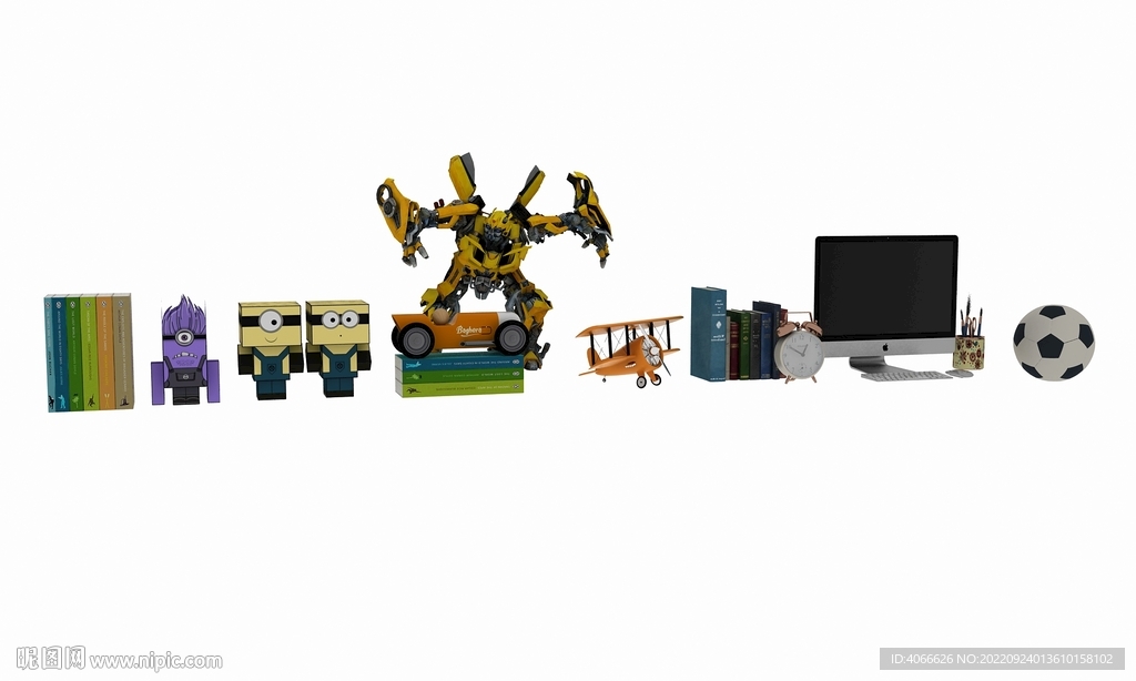 儿童玩具3d模型