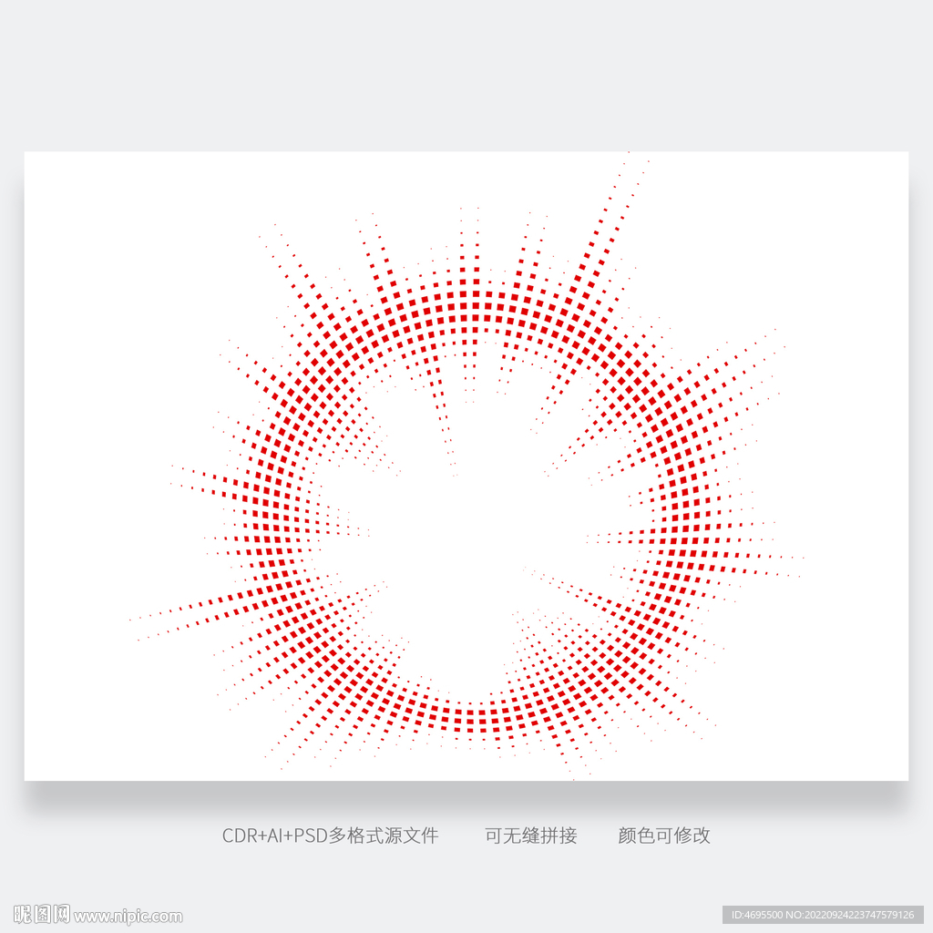 圆形几何图案