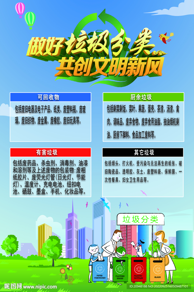 做好垃圾分类