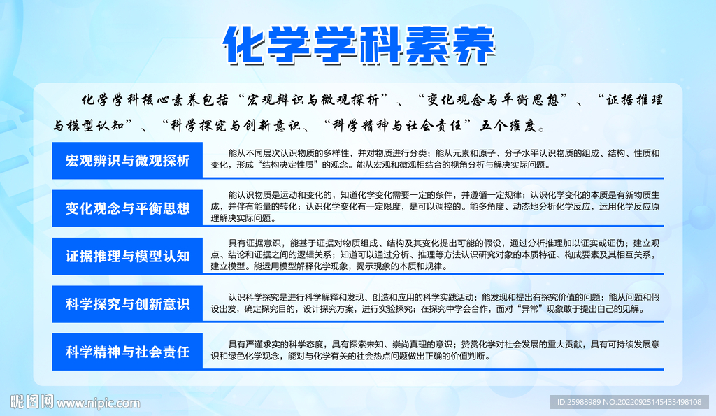 化学学科素养