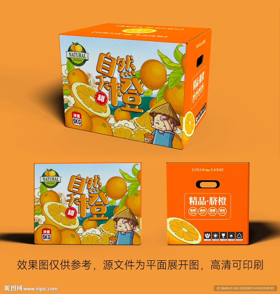 橙子包装箱