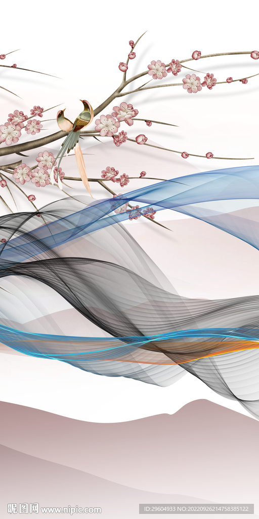 新中式现代玄关 TIf分层