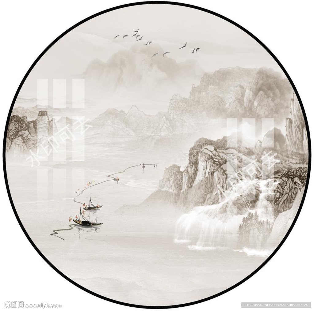 山水画