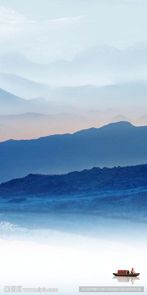 人气 玄关新款山水 TIf分层