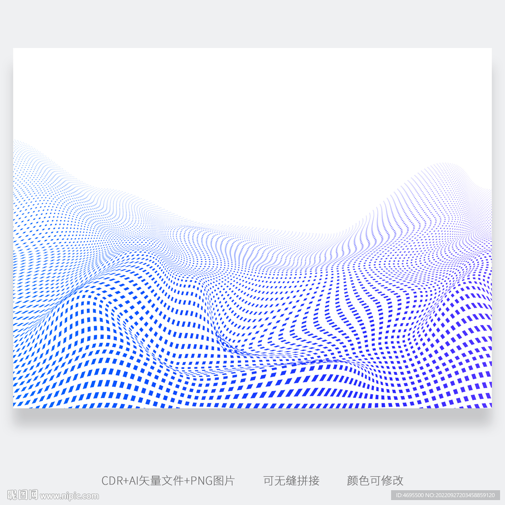 彩色点状图