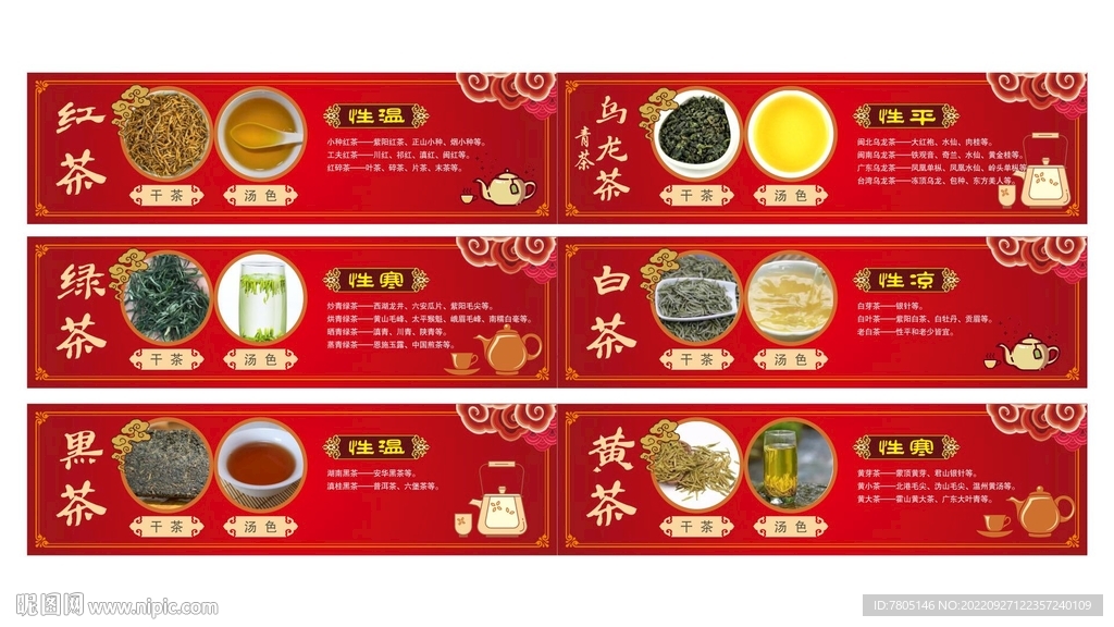 茶展板