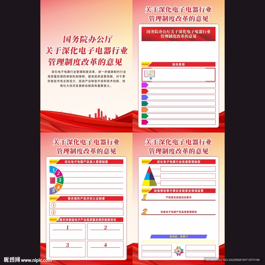 深化电子电器行业管理制度改革