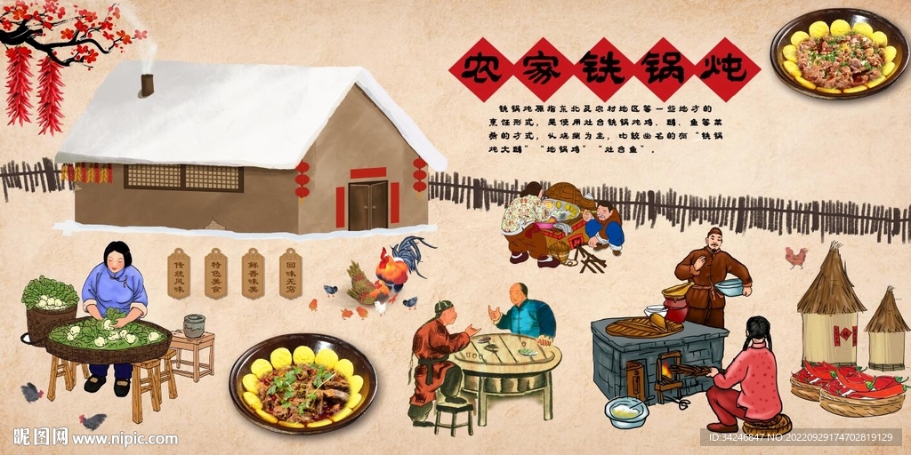 铁锅炖