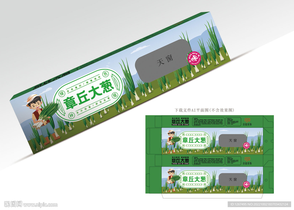 大葱包装 