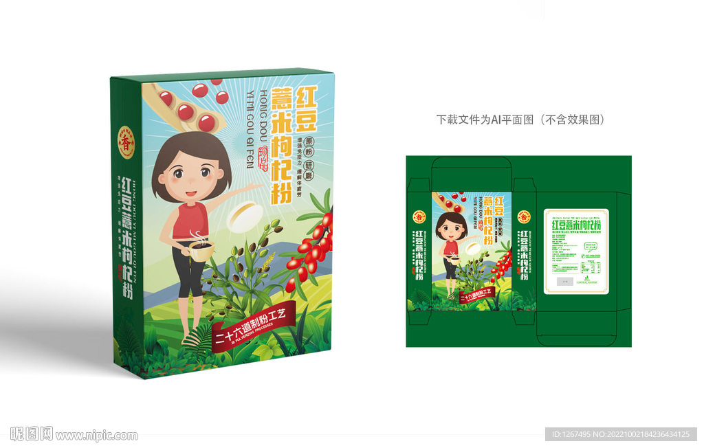 红豆薏米枸杞