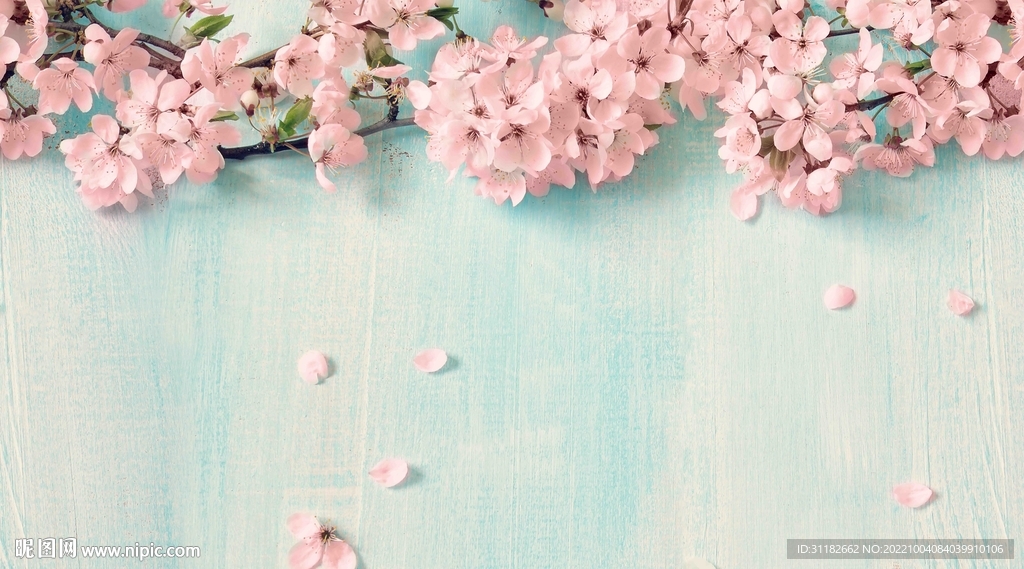 花卉背景墙