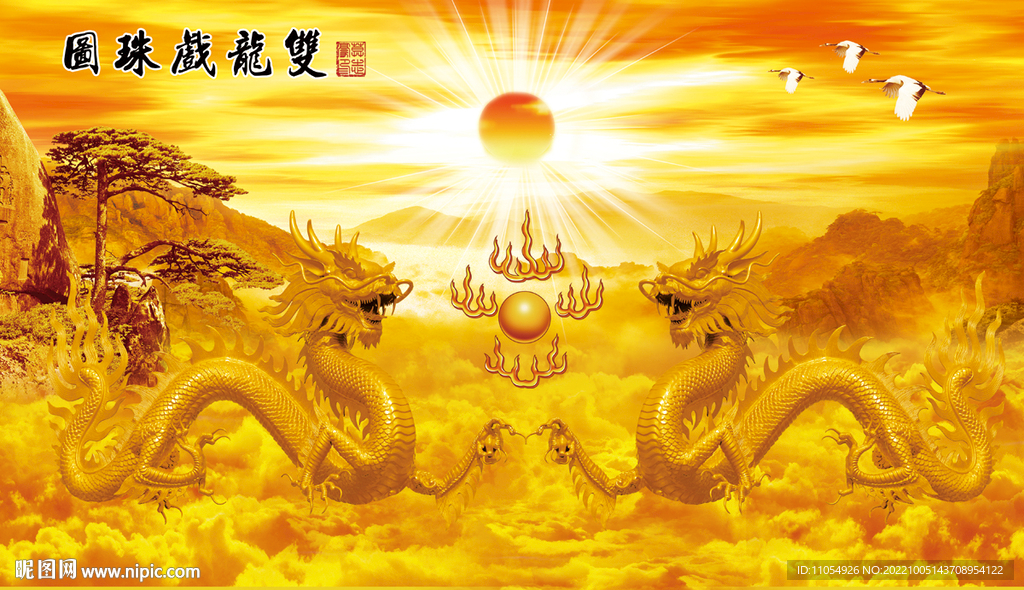 双龙图