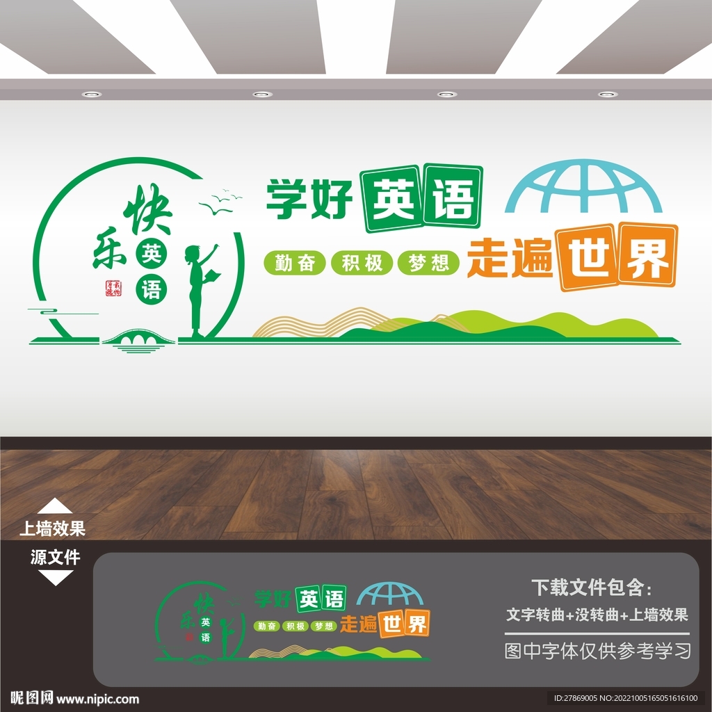英语文化墙