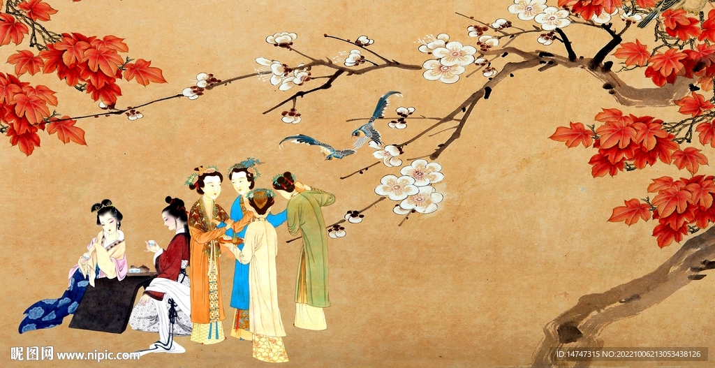 古代美人图