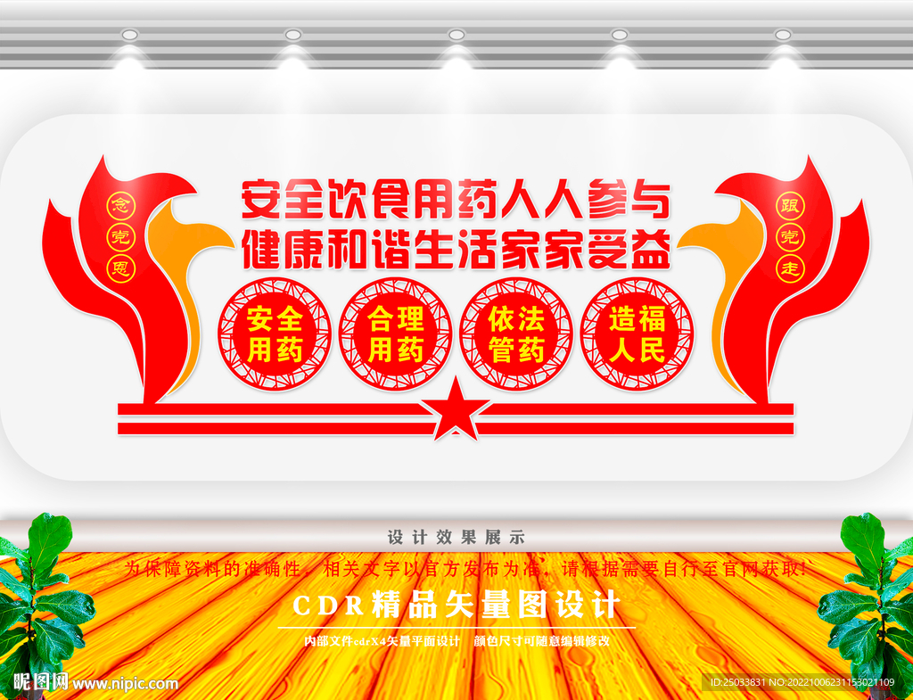 药品安全文化墙    