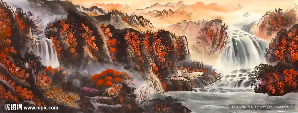 国画山水