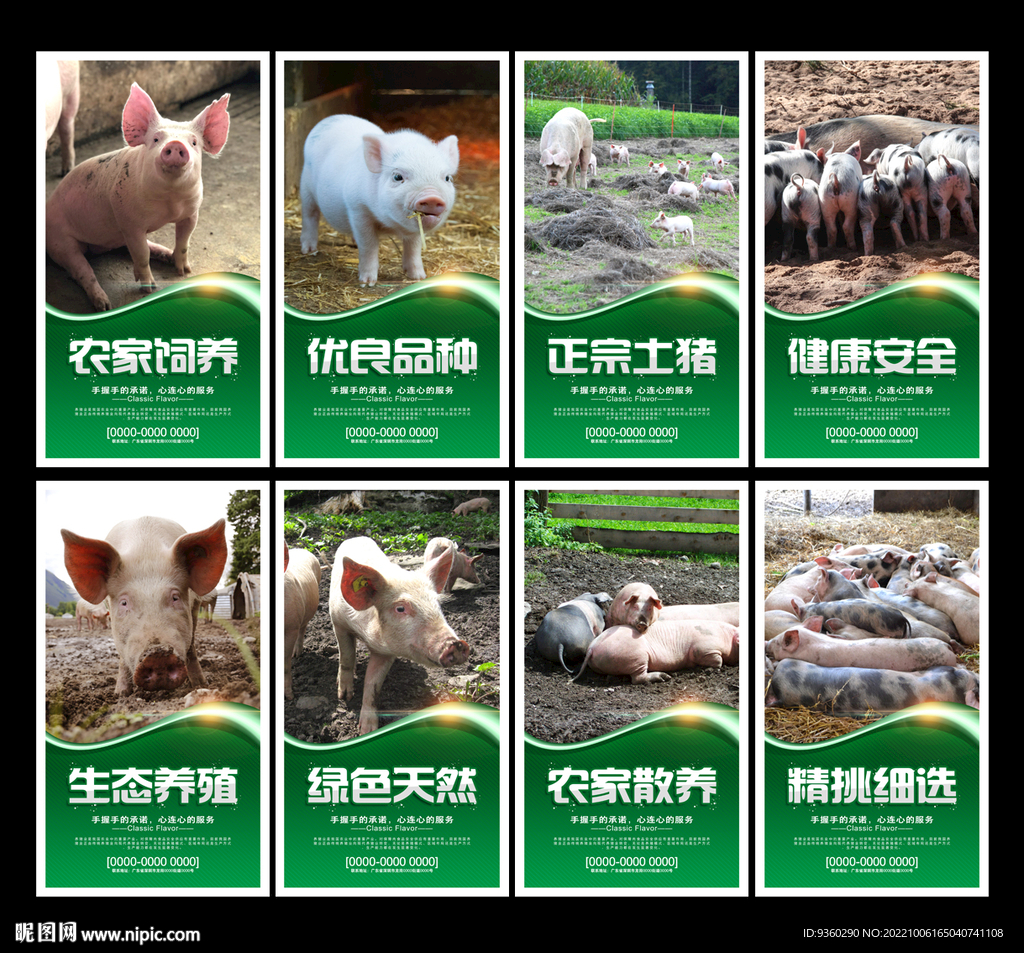 养猪海报