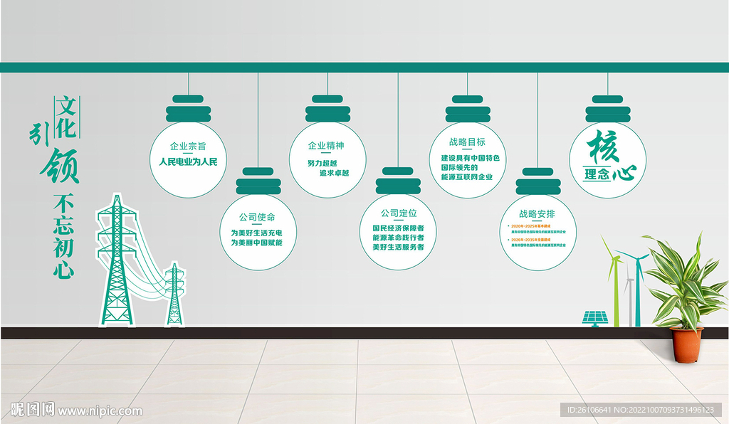 电力文化墙