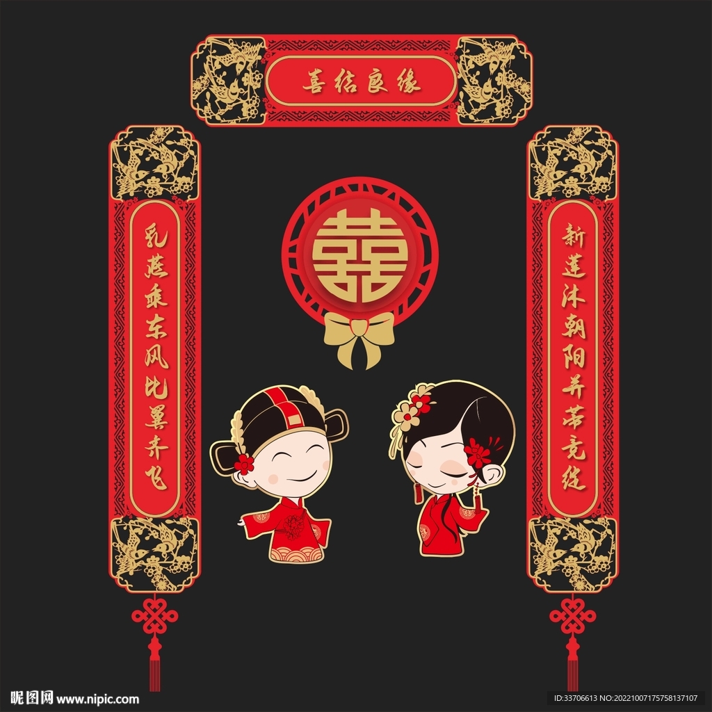 结婚对联