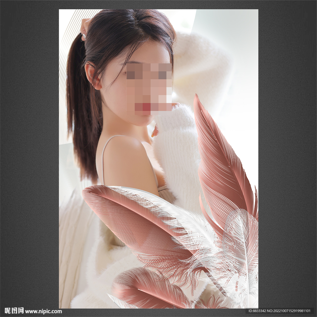 美女挂图