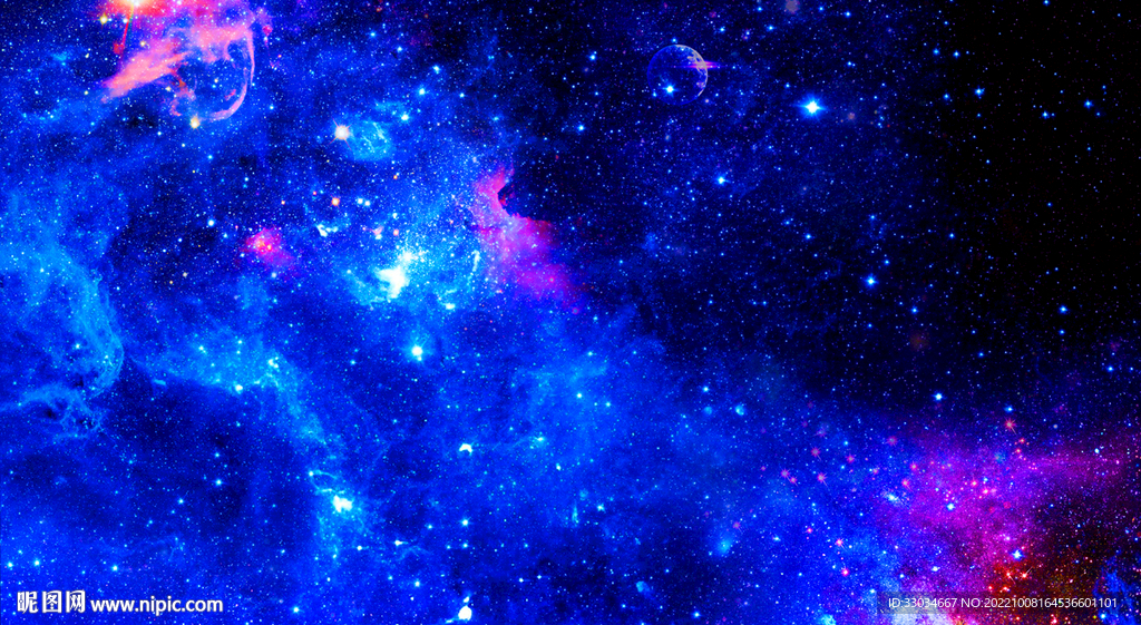 蓝色星空