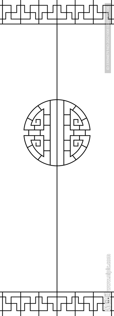 高清分层透明底平开门打印图