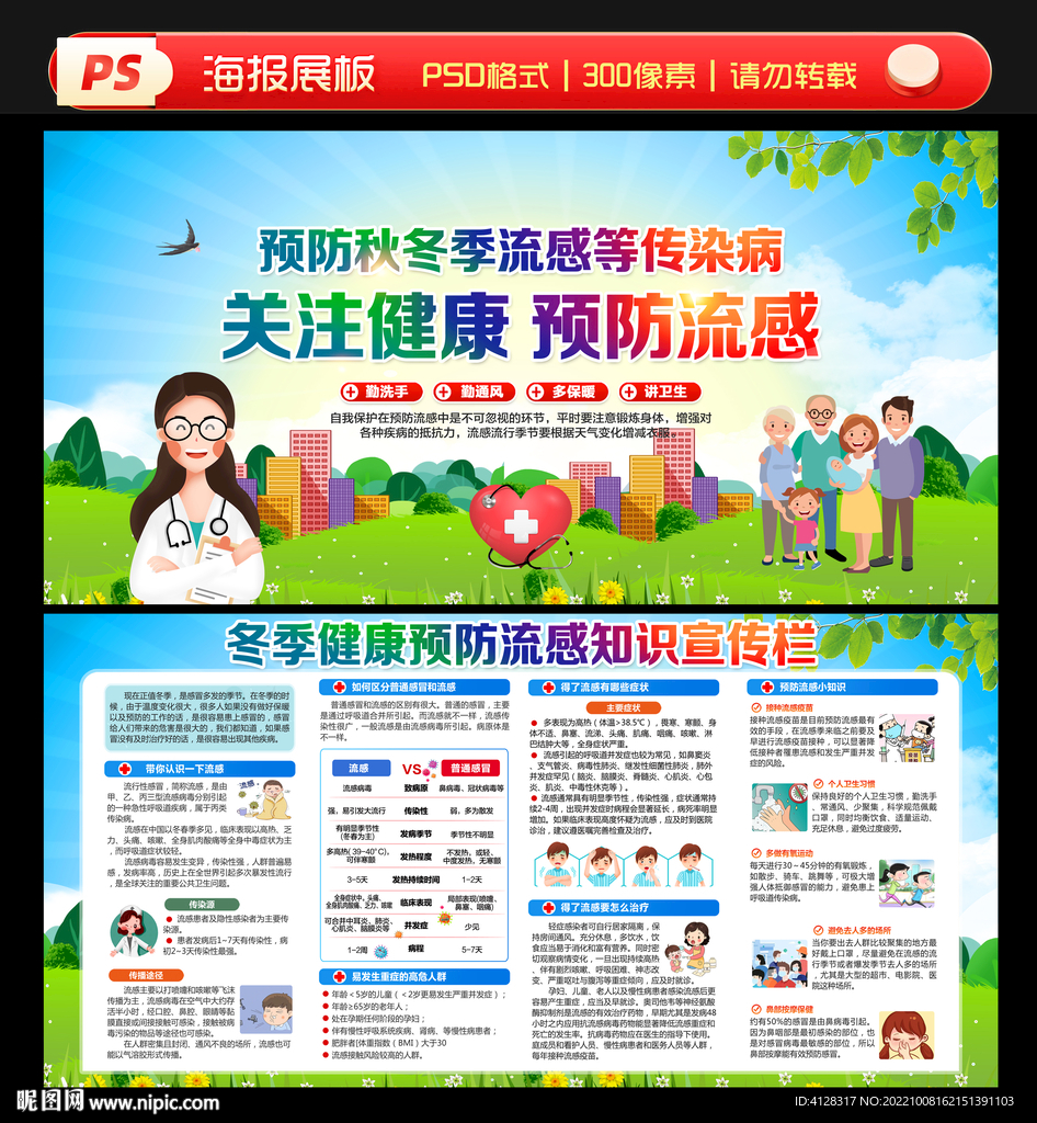 冬季流感预防