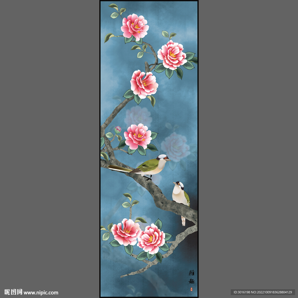 花鸟国画