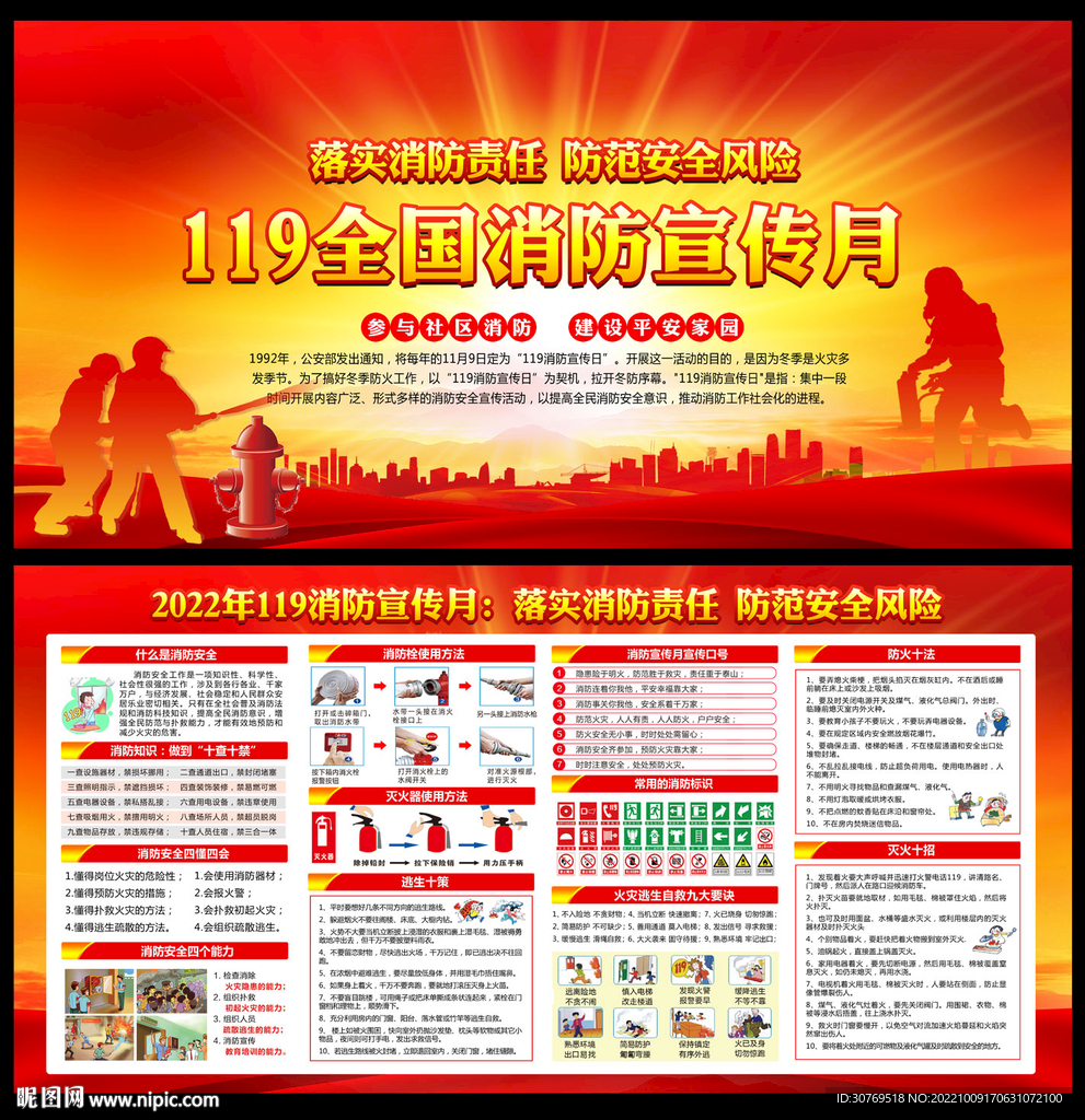 消防宣传栏