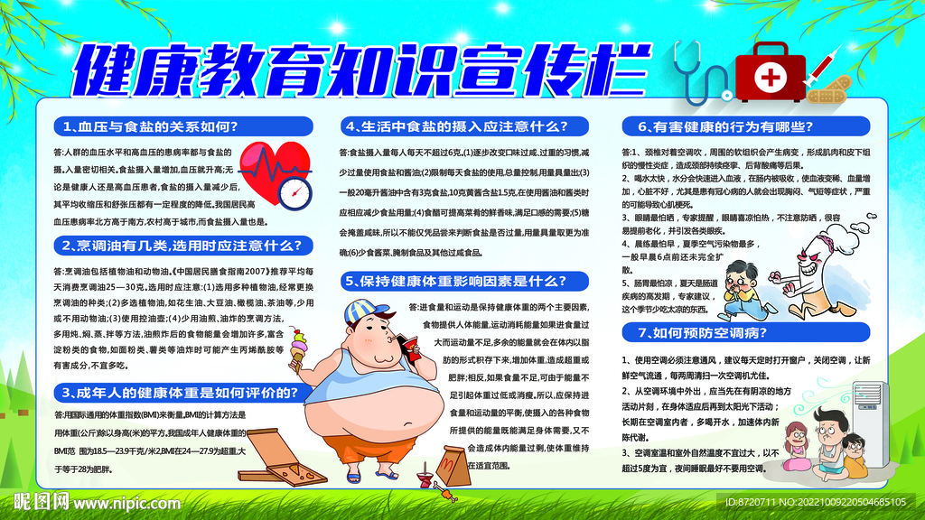 健康教育知识宣传栏