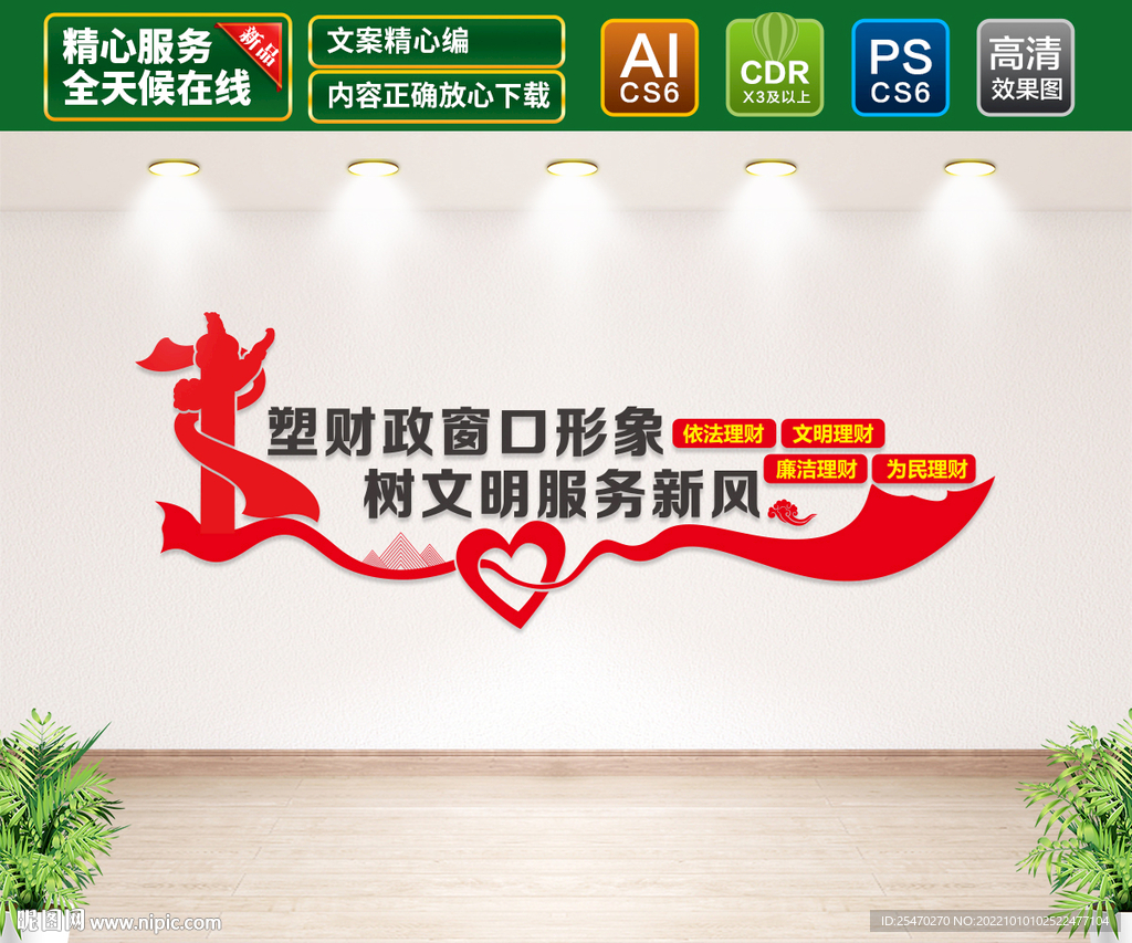 财政局文化墙