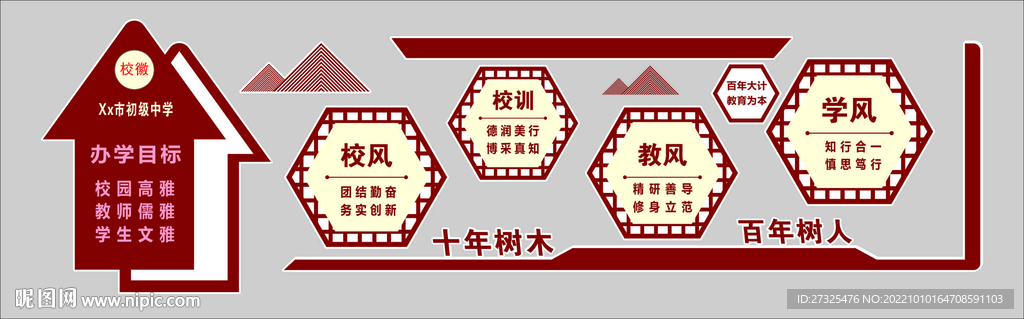 一训三风