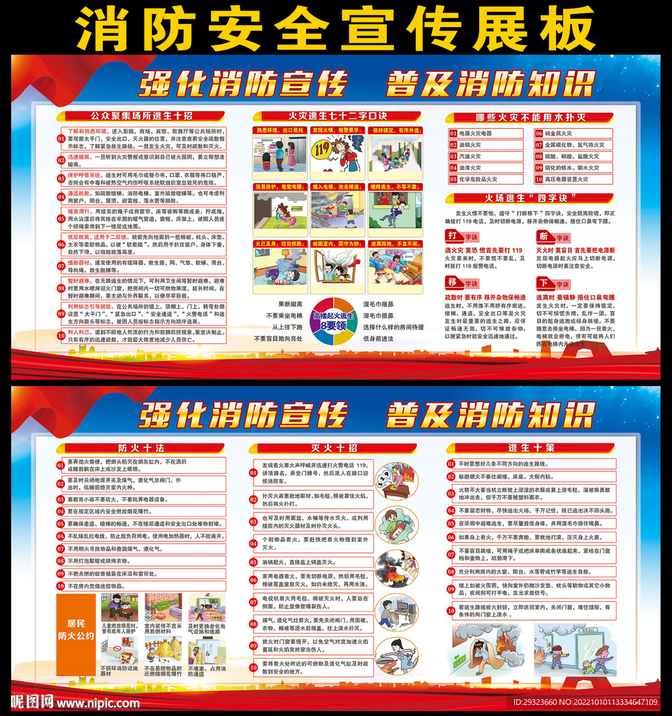 消防展板