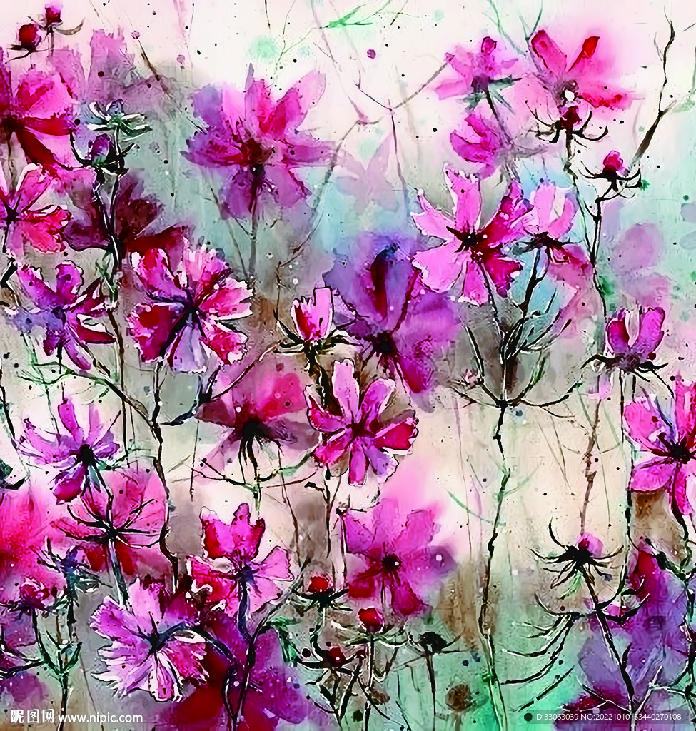 花