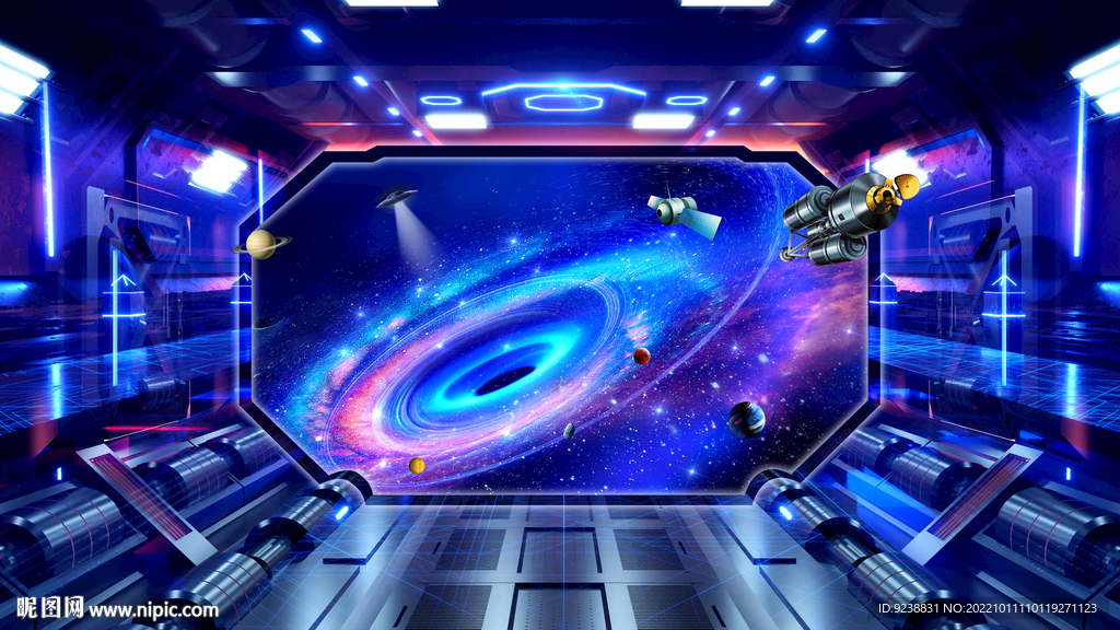 影院kTV 星空背景墙