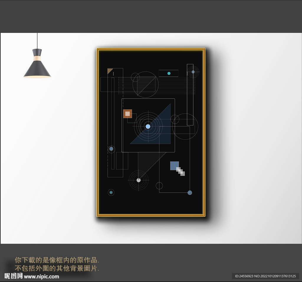 罗马古典色块抽象画