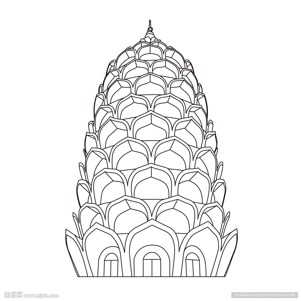 常州宝林寺观音塔