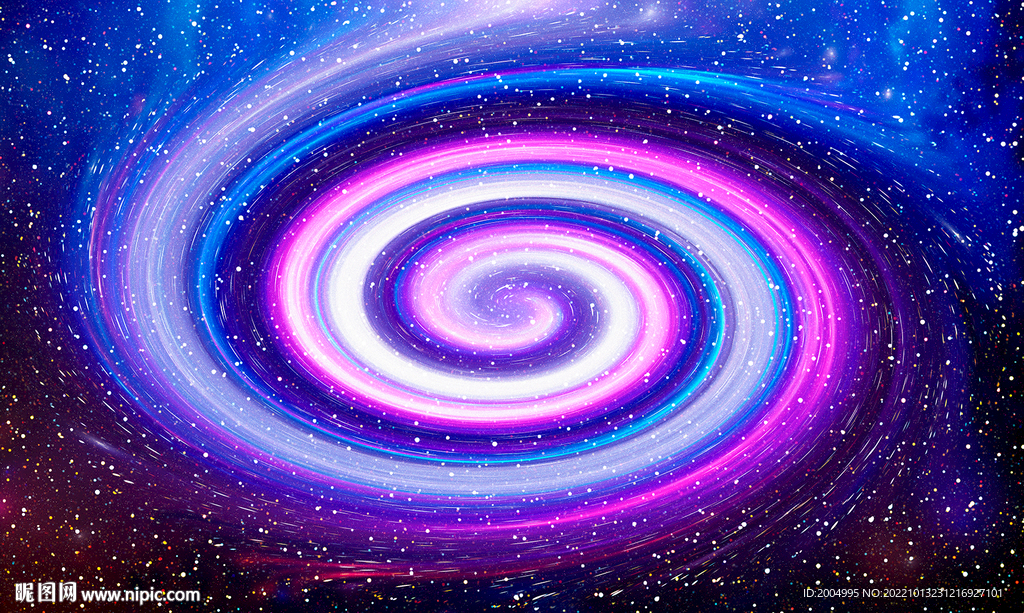 绚丽漩涡星空