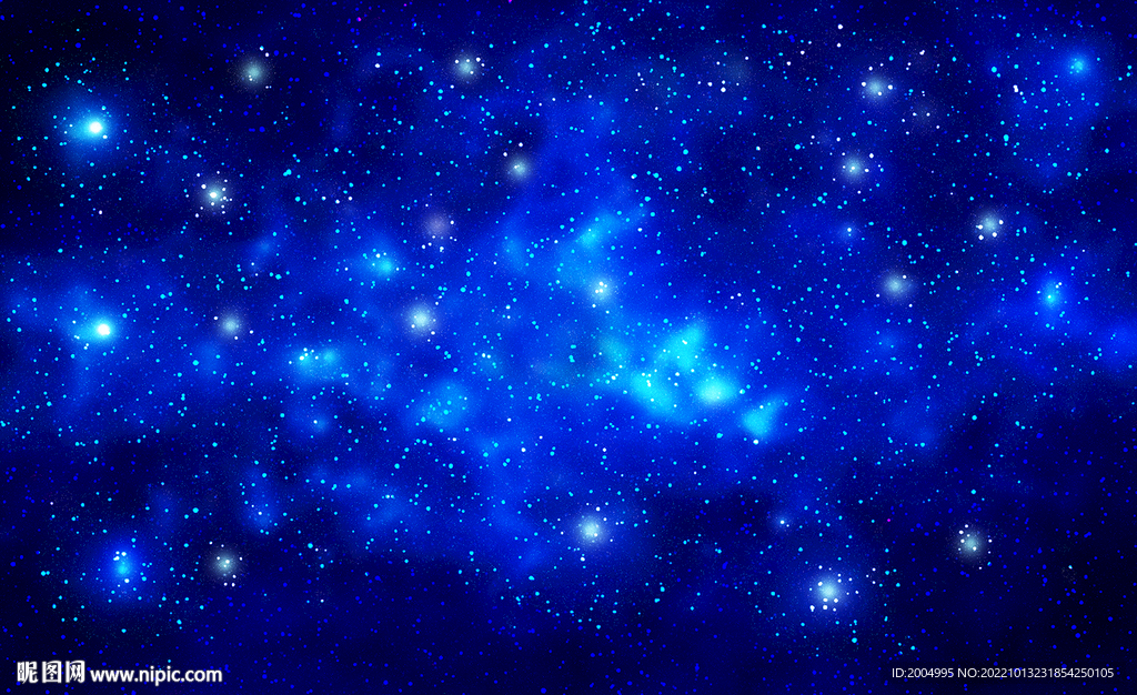 蓝色星空