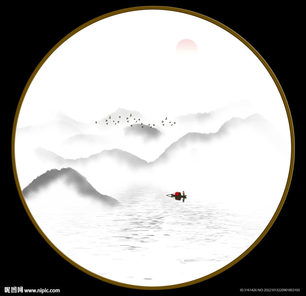 山水画