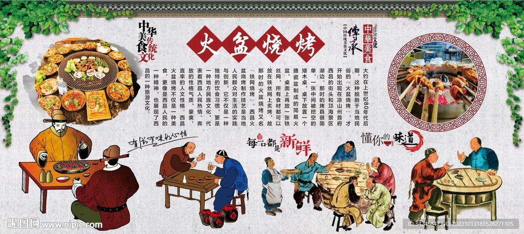火盆烧烤