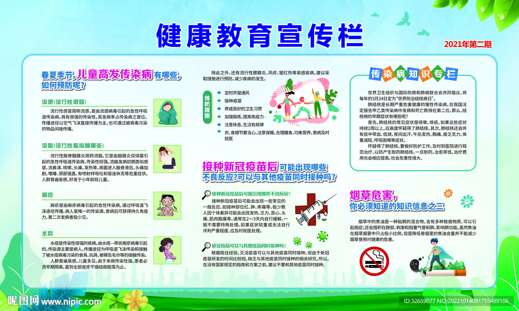 健康教育宣传栏
