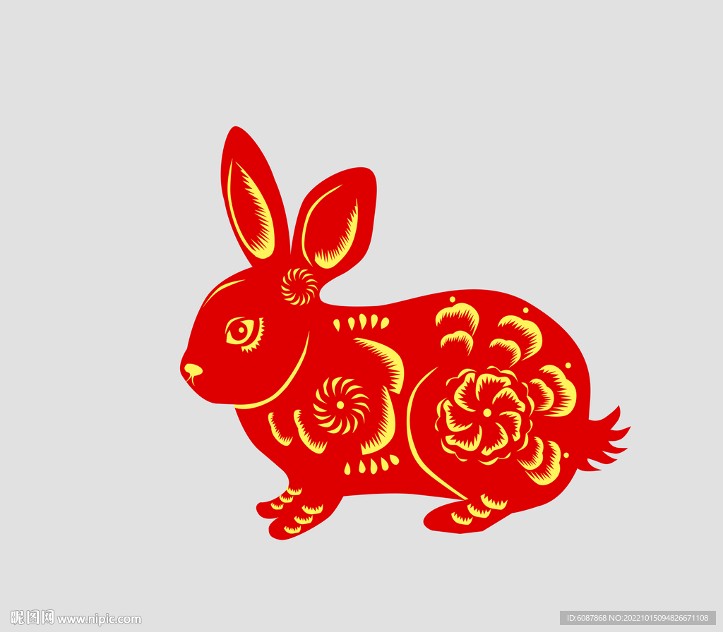 兔年剪纸