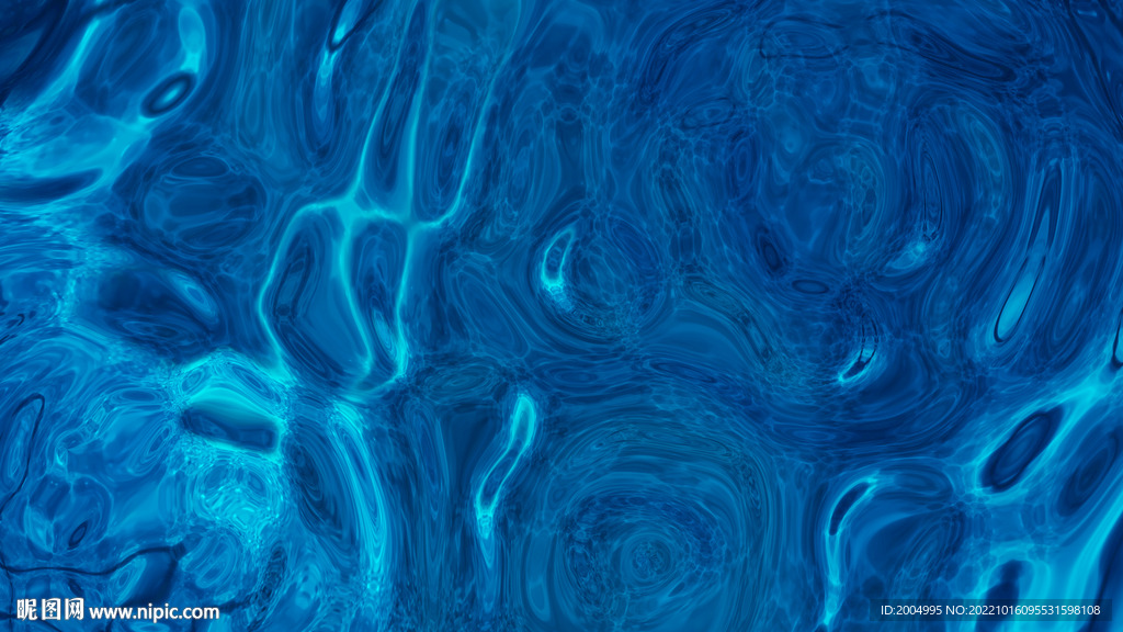 蓝色水纹背景