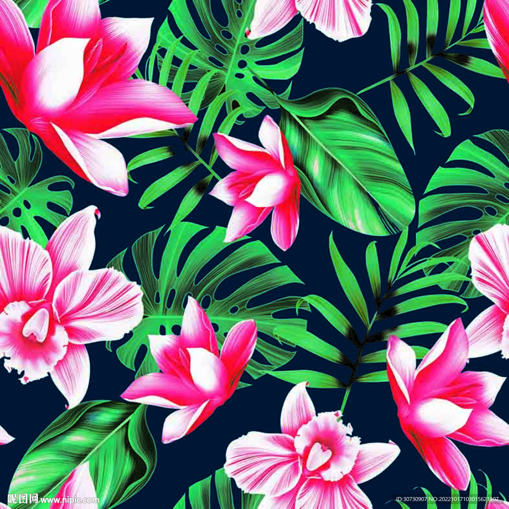 手绘花朵