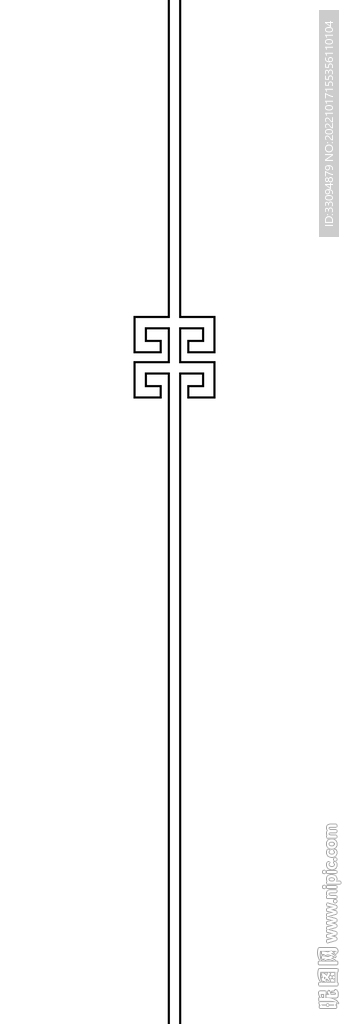 高清分层透明底平开门打印图