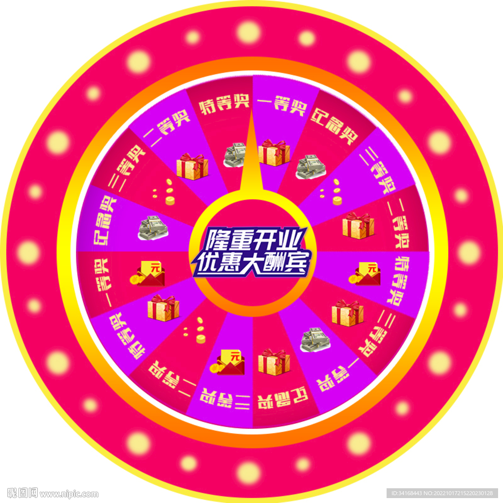 抽奖转盘