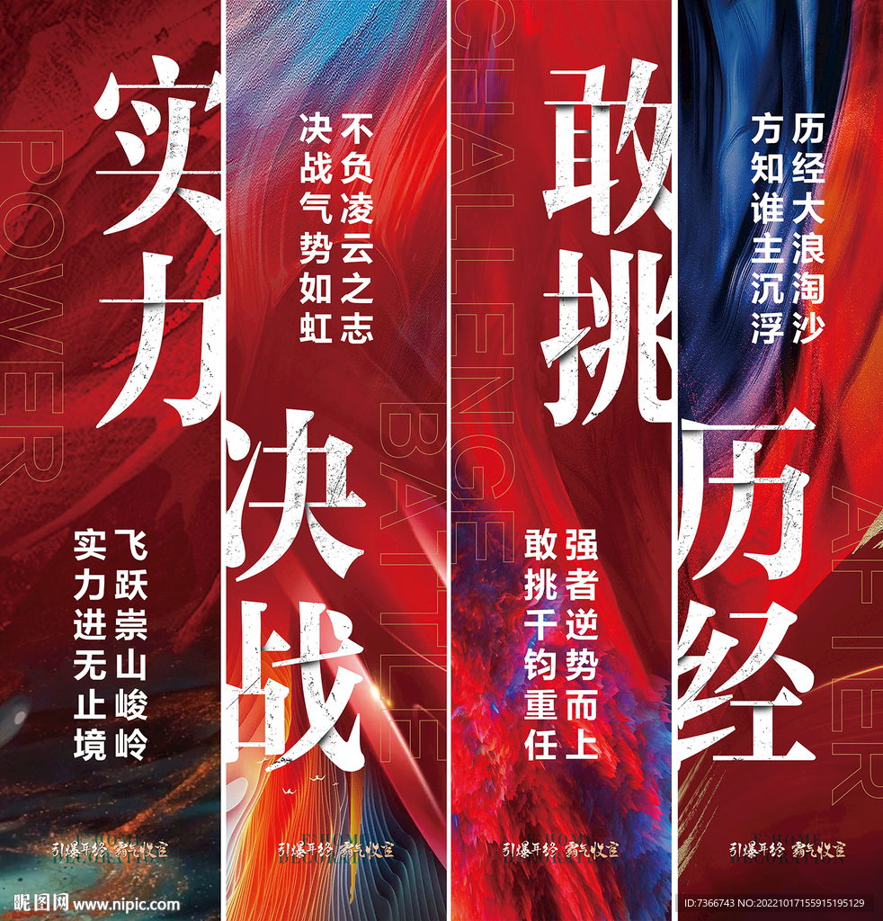业绩展板