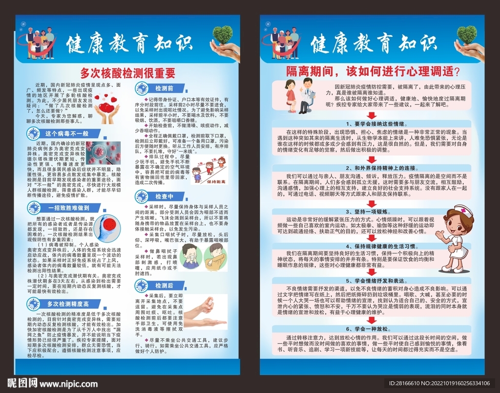 健康教育知识海报